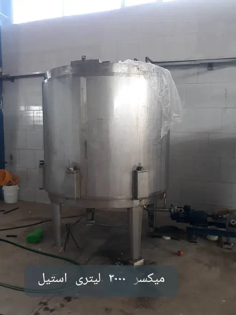 میکسر استیل تانکر وان پاتیل ضداسید پروسس مخزن همزن|ماشینآلات صنعتی|چهاردانگه (تهران), |دیوار