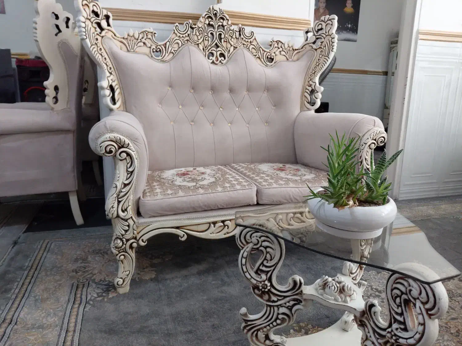 مبل ۷ نفر|مبلمان خانگی و میز عسلی|ورامین, شهرک مدرس|دیوار