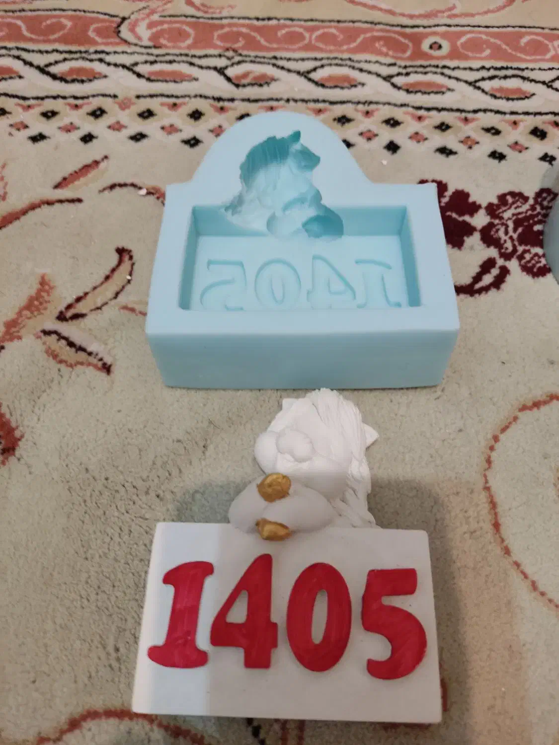 قالب‌نماد‌سال‌‌کاسه‌هفت‌سین‌حاجی‌فیروزو‌عمو‌نوروز|صنایع دستی و سایر لوازم تزئینی|فرخ‌شهر, |دیوار