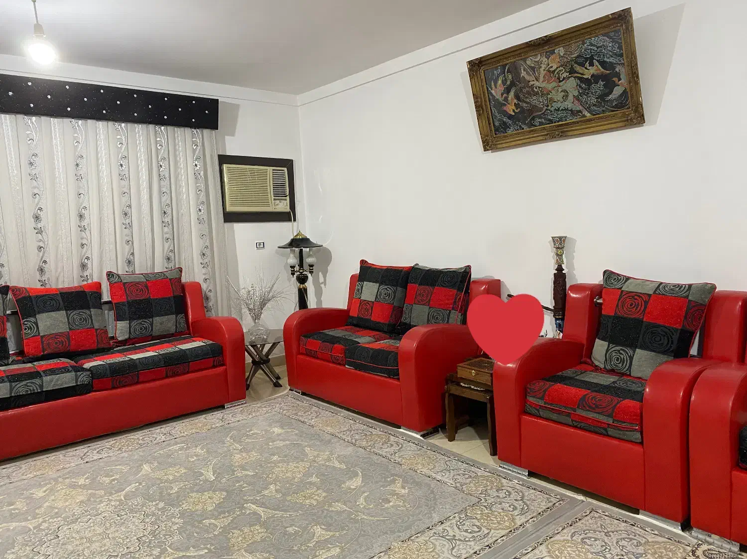 مبل هفت نفره چرم ترک|مبلمان خانگی و میز عسلی|گرگان, |دیوار