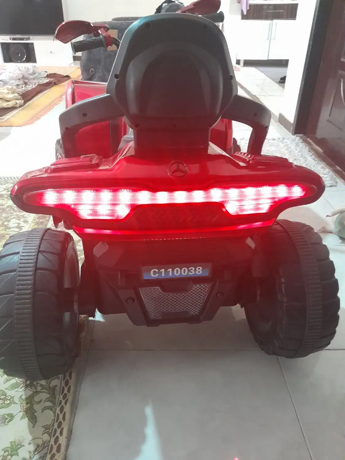 موتورشارژی چهارچرخ بیسارتمیز درحدنو|اسباببازی بچه|آبادان, |دیوار