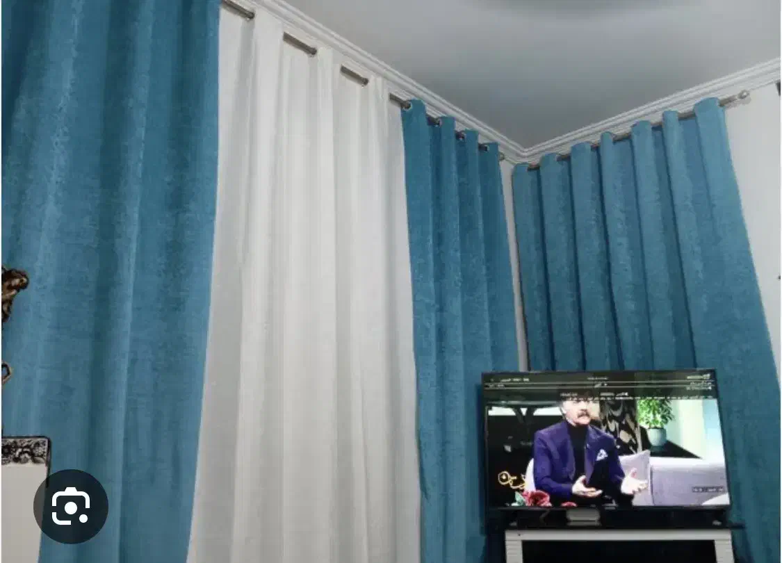 پرده مخمل و حریر|پرده، رانر، رومیزی|زاهدان, |دیوار