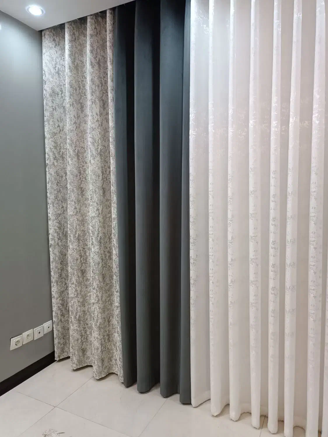 پرده|پرده، رانر، رومیزی|اصفهان, شهرک امام خمینی|دیوار