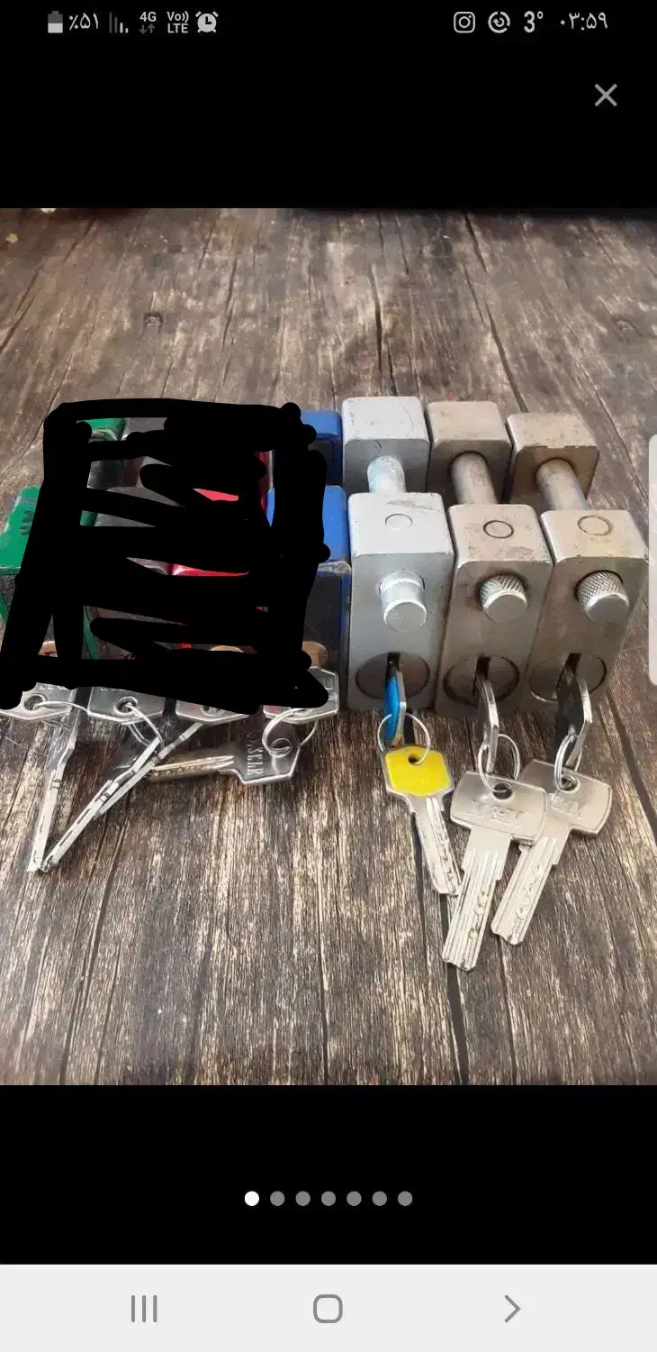 خریدو فروش. قفل کتابی|ابزارآلات|مشهد, راهنمایی|دیوار