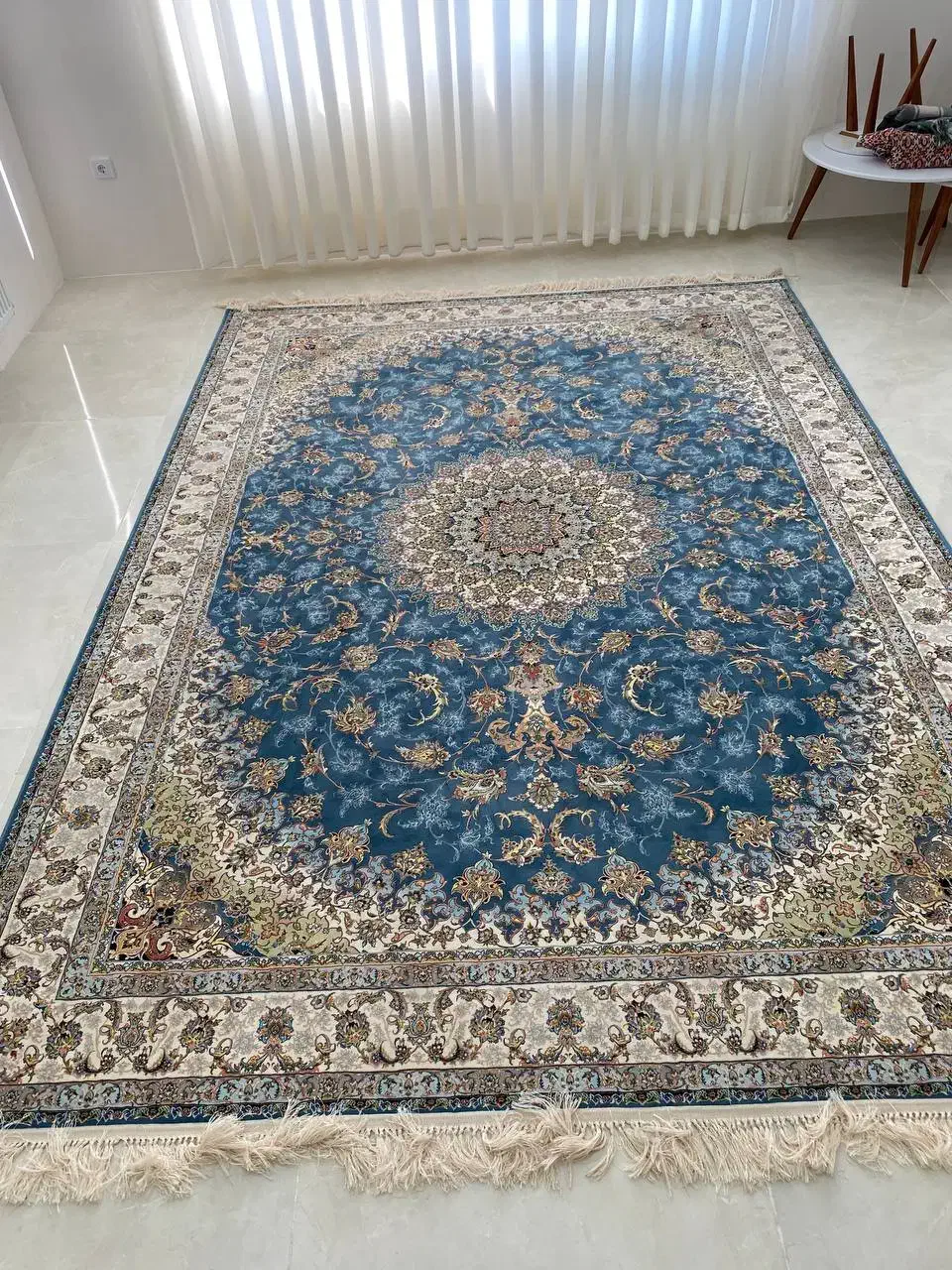 فرش شاهرخ  کاشان ۹متری|فرش|گرگان, |دیوار