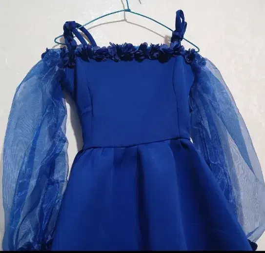 دو عدد لباس مجلسی دخترانه و زنانه ابی|لباس|تهران, تجریش|دیوار