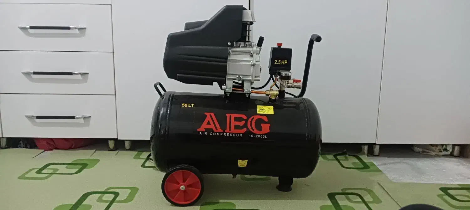 پمپ باد 50 لیتری AEG|ابزارآلات|رستمکلا, |دیوار