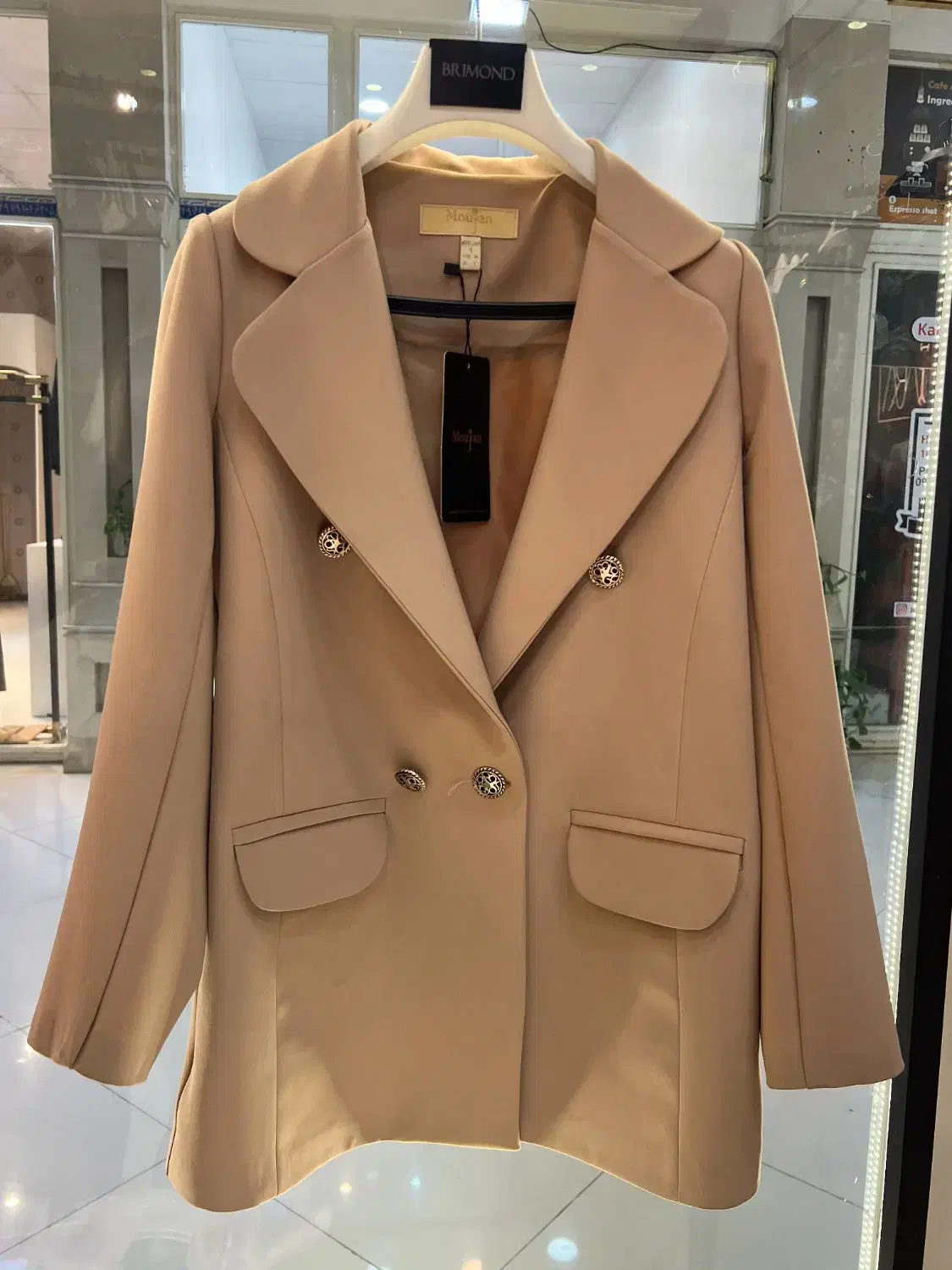 کت رنگ کرم نسکافه ای|حراج|گنبد کاووس, |دیوار