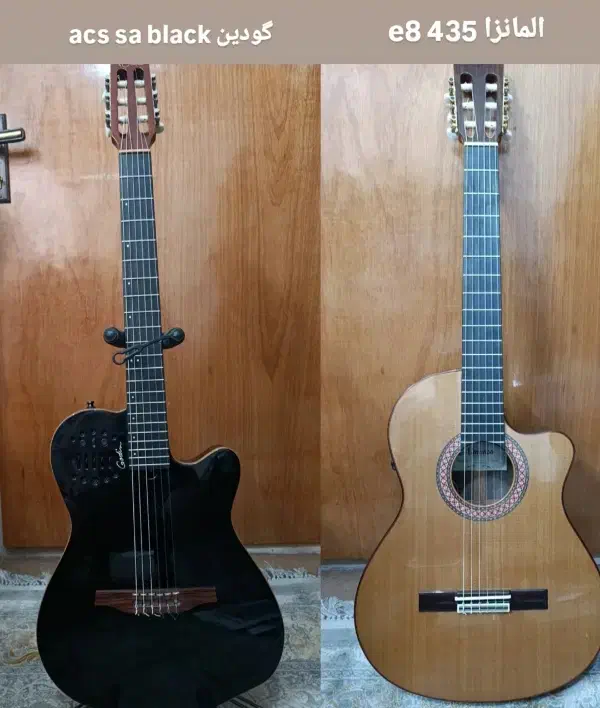 گیتار آلمانزا و گودین کنسرتی|گیتار، بیس، امپلیفایر|کرمان, |دیوار