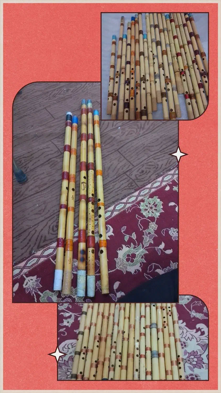 نی هفت بند|سازهای بادی|بهبهان, |دیوار