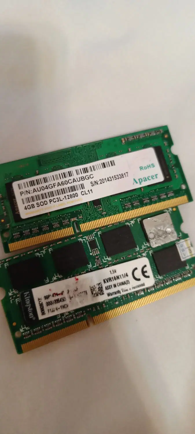 رم ۴ و 2 ddr3 لپتاپی و کیس|قطعات و لوازم جانبی رایانه|تهران, دارآباد|دیوار