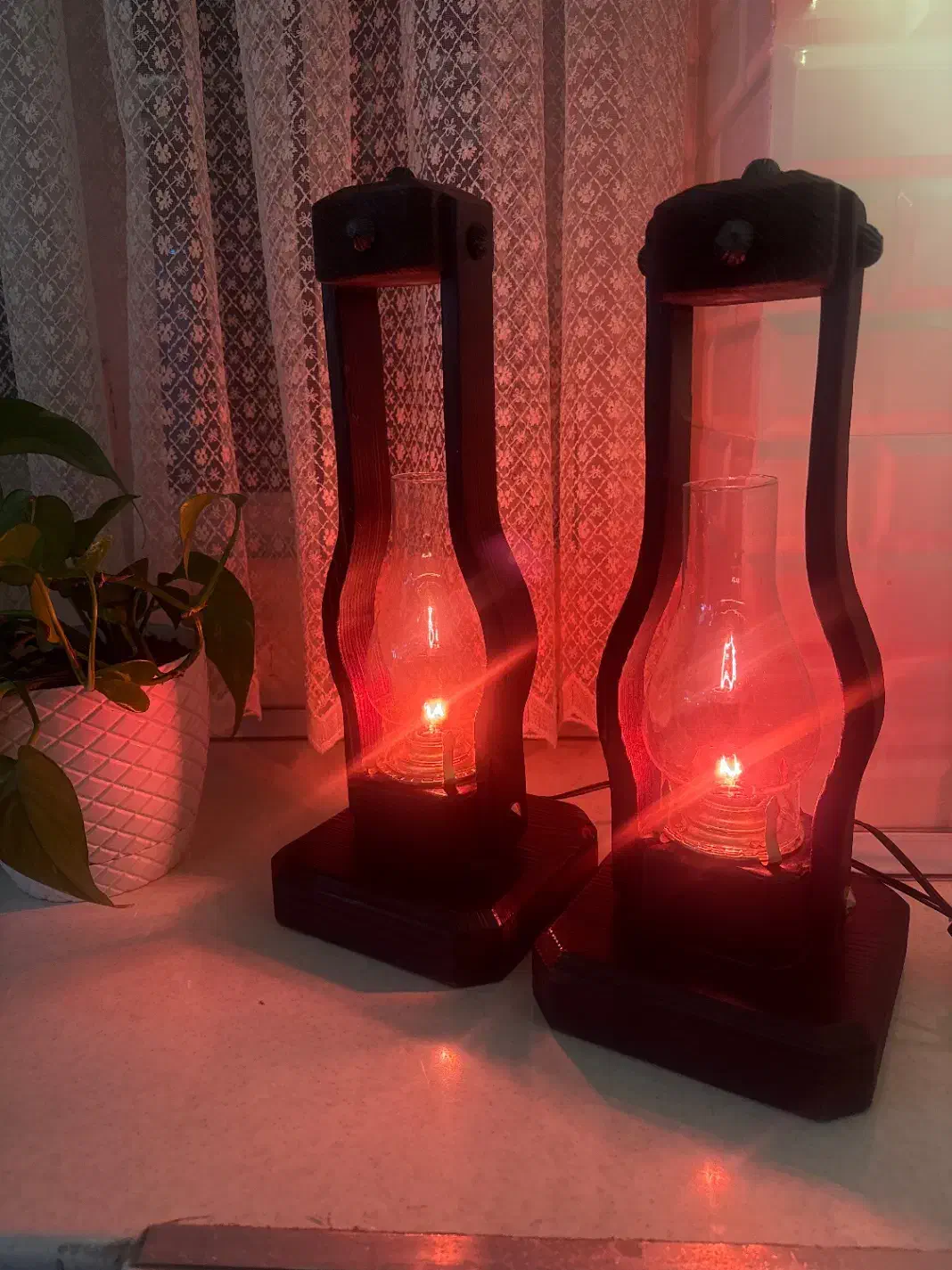 یک جفت آباژور|چراغ خواب و آباژور|اندیشه, شهرک کوثر|دیوار