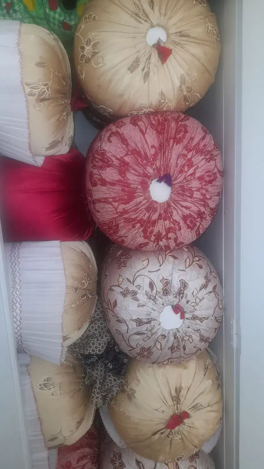 ۲۰ عددبالشت گل پر اصل اصفهان|رختخواب، بالش، پتو|لردگان, |دیوار