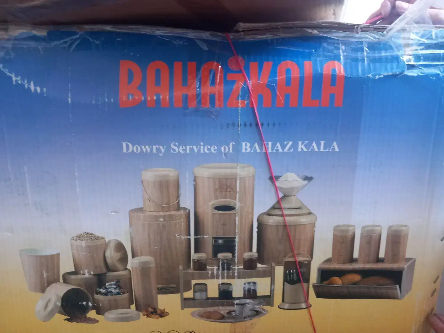 سرویس ۱۸ پارچه نگهداری مواد غذایی بهاز کالا|ظروف نگهدارنده، پلاستیکی، یک‌بارمصرف|تبریز, |دیوار