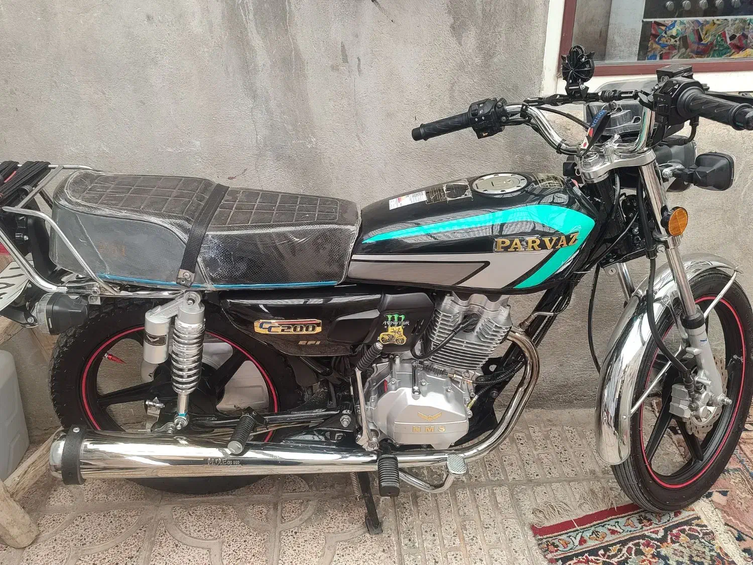 موتور سیکلت پرواز 200cc جفت ریموت مدل 1404|موتورسیکلت|بستان آباد, |دیوار