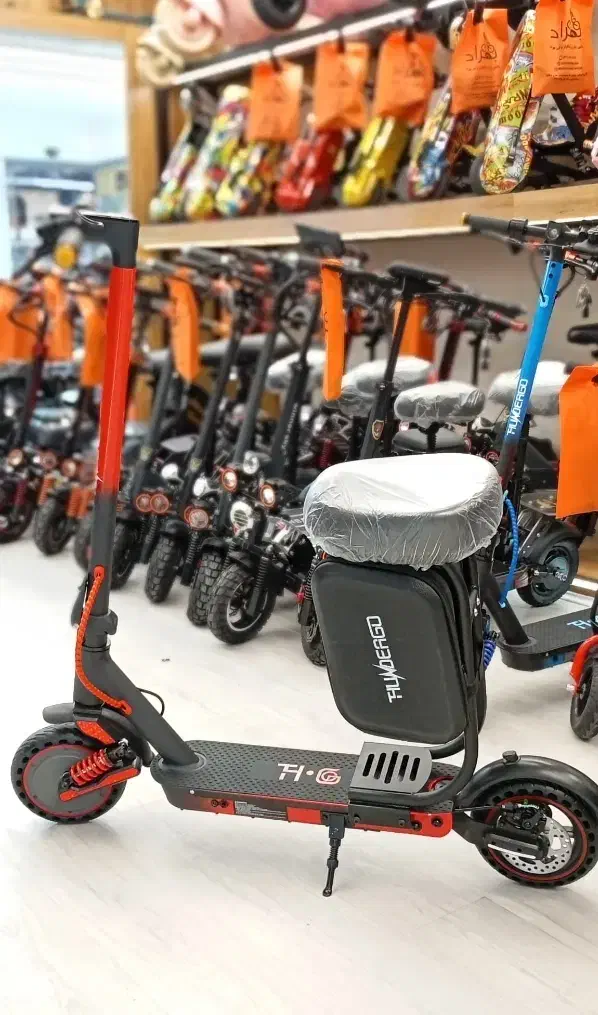 اسکوتر برقی دوکاره صندلی دار|دوچرخه، اسکیت، اسکوتر|شیراز, شهرک ایثار|دیوار