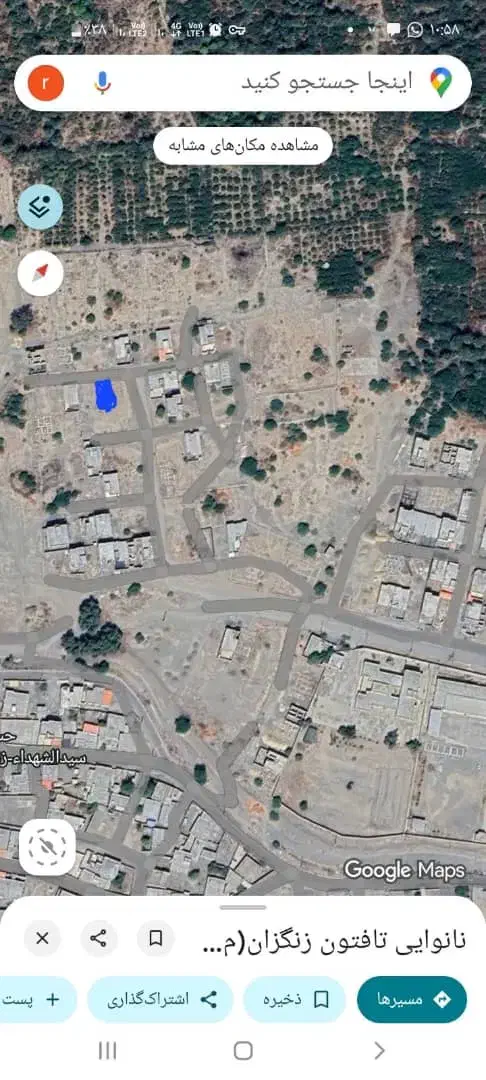 زمین مسکونی در بلوار نماز قطعات فرهنگیان رودان|فروش زمین و ملک کلنگی|رودان, |دیوار