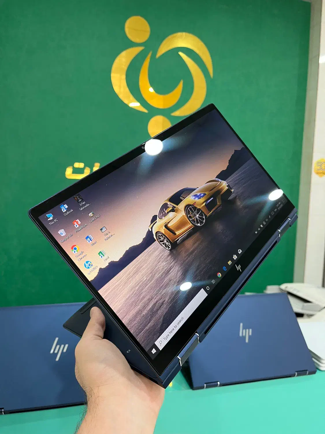 لپ تاپ خاص لمسی 360درجه HP DRAGONFLY|رایانه همراه|هشتگرد, هشتگرد قدیم|دیوار