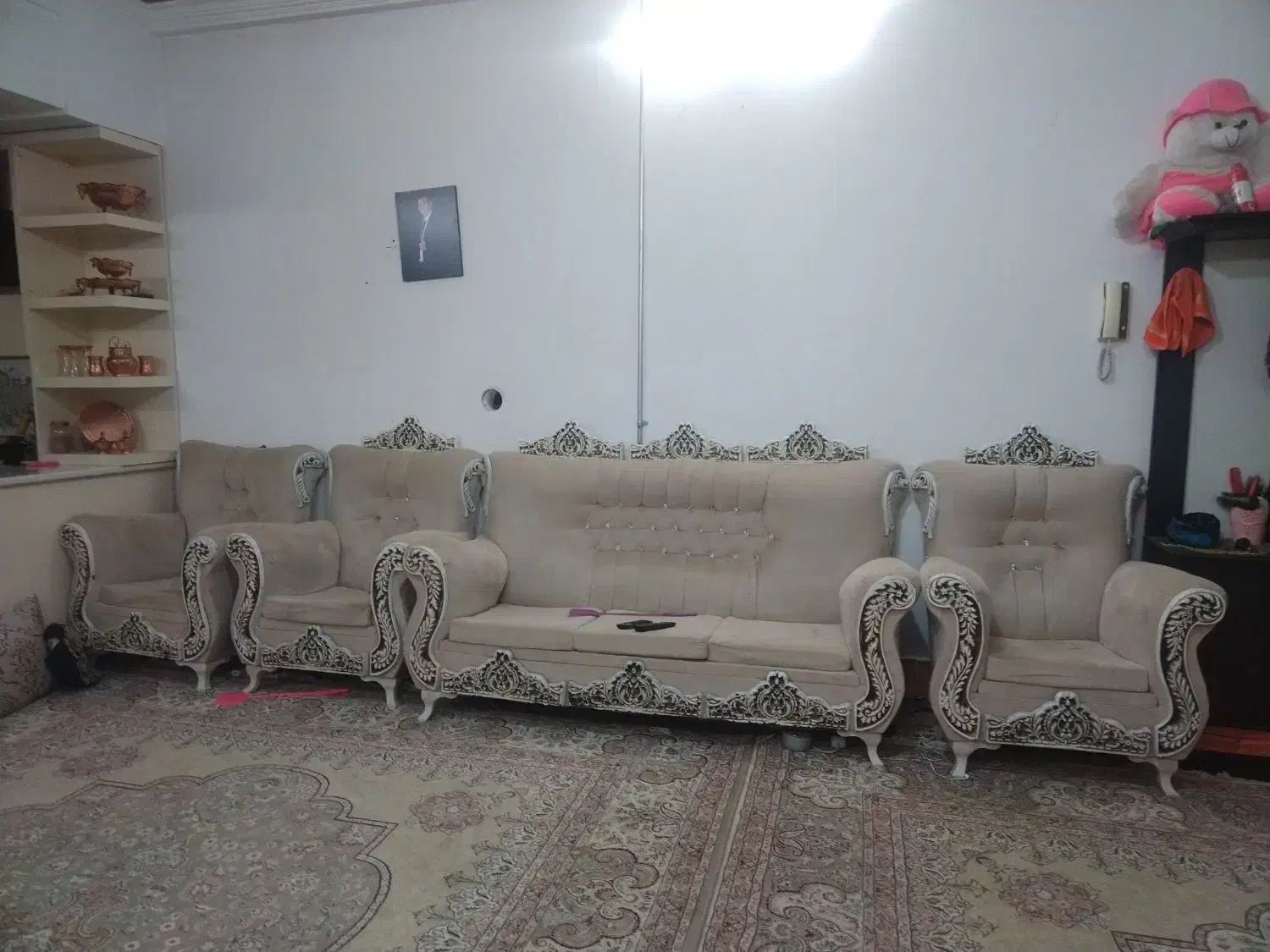 مبل محکم|مبلمان خانگی و میز عسلی|سبزوار, کهنه آب|دیوار
