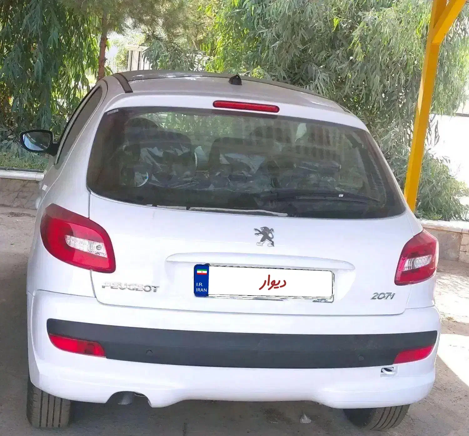 ۲۰۷ اتومات صفر پانوراما سقف شیشه ای ارتقا یافته۴۰۳|خودرو سواری و وانت|زاهدان, |دیوار