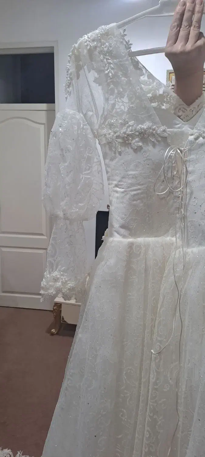 لباس عروس نو با بند تنظیم|لباس|ایلام, |دیوار