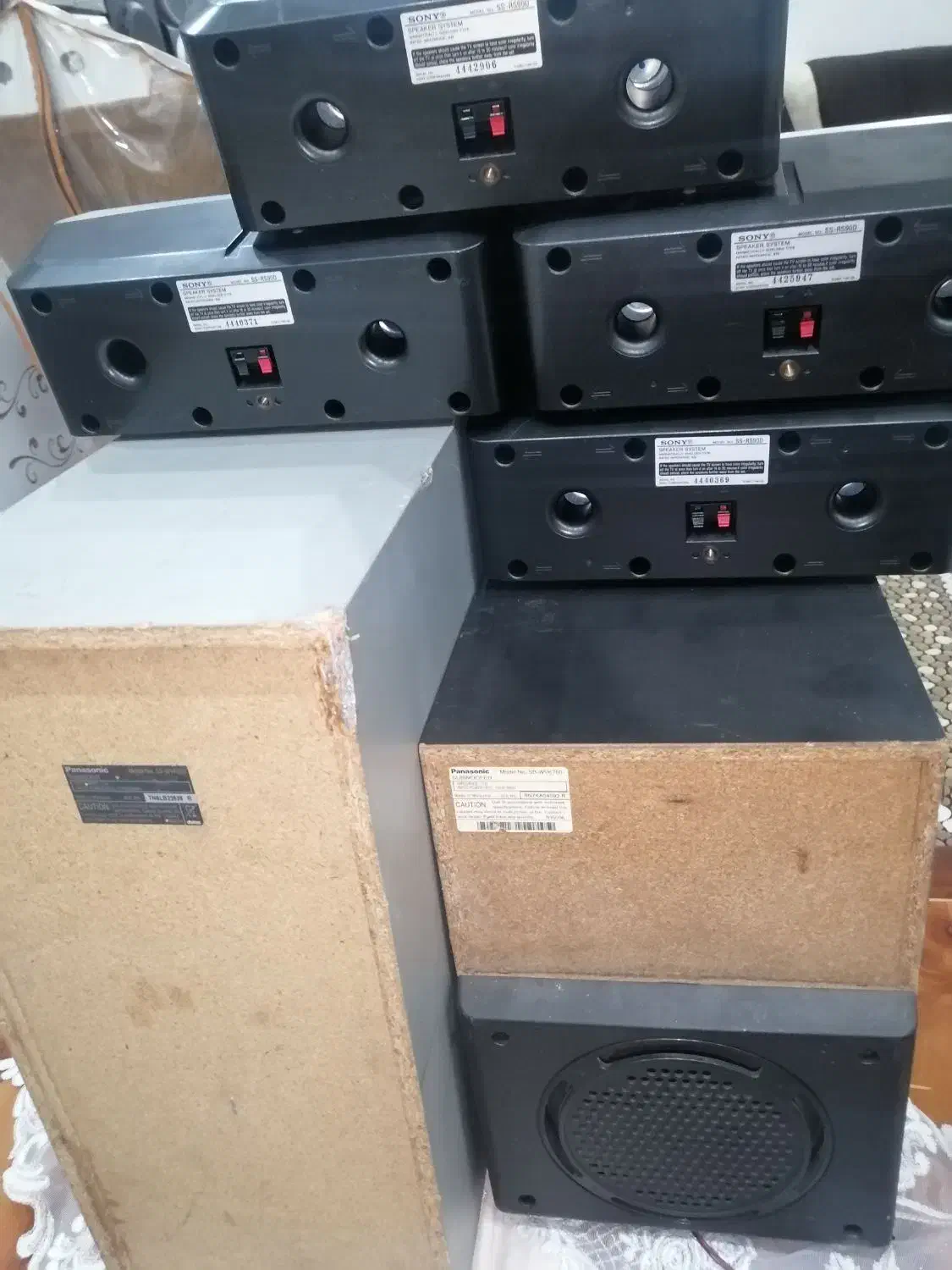 ساب سورند|سیستم صوتی خانگی|تربت‌حیدریه, منظر|دیوار