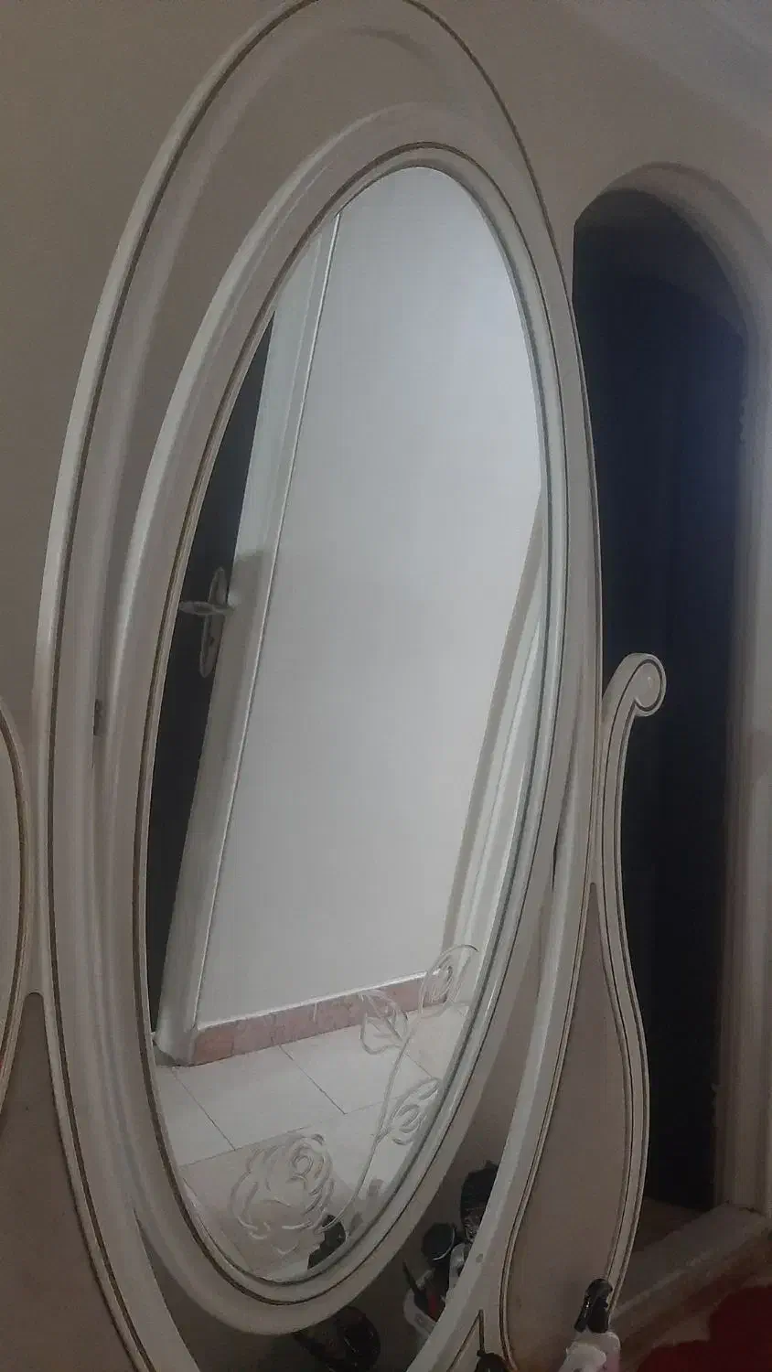 آینه قدی چوبی|آینه|تهران, گلستان (شهرک راه آهن)|دیوار