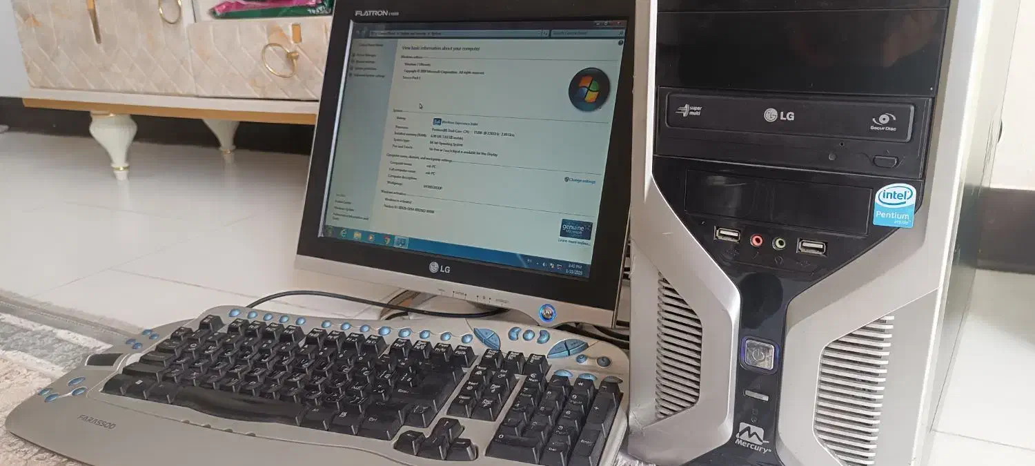 کامپیوتر|رایانه رومیزی|کیش, |دیوار