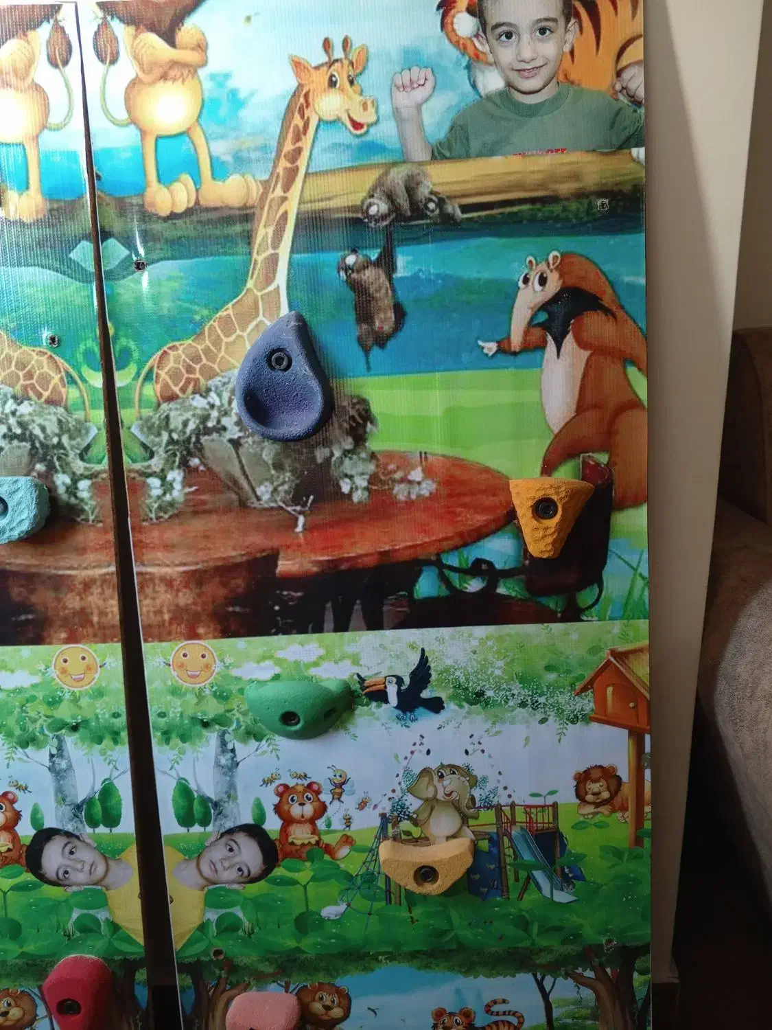 دیواره صخره نوردی کودک|کوهنوردی و کمپینگ|محمدشهر, محمدشهر|دیوار