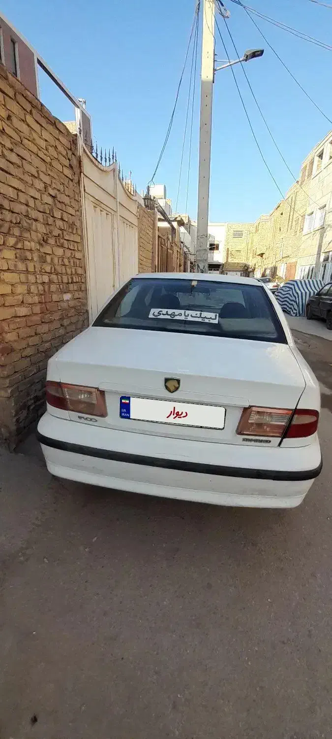 سمند سفید LX EF7 دوگانه فابریک|خودرو سواری و وانت|یزد, |دیوار