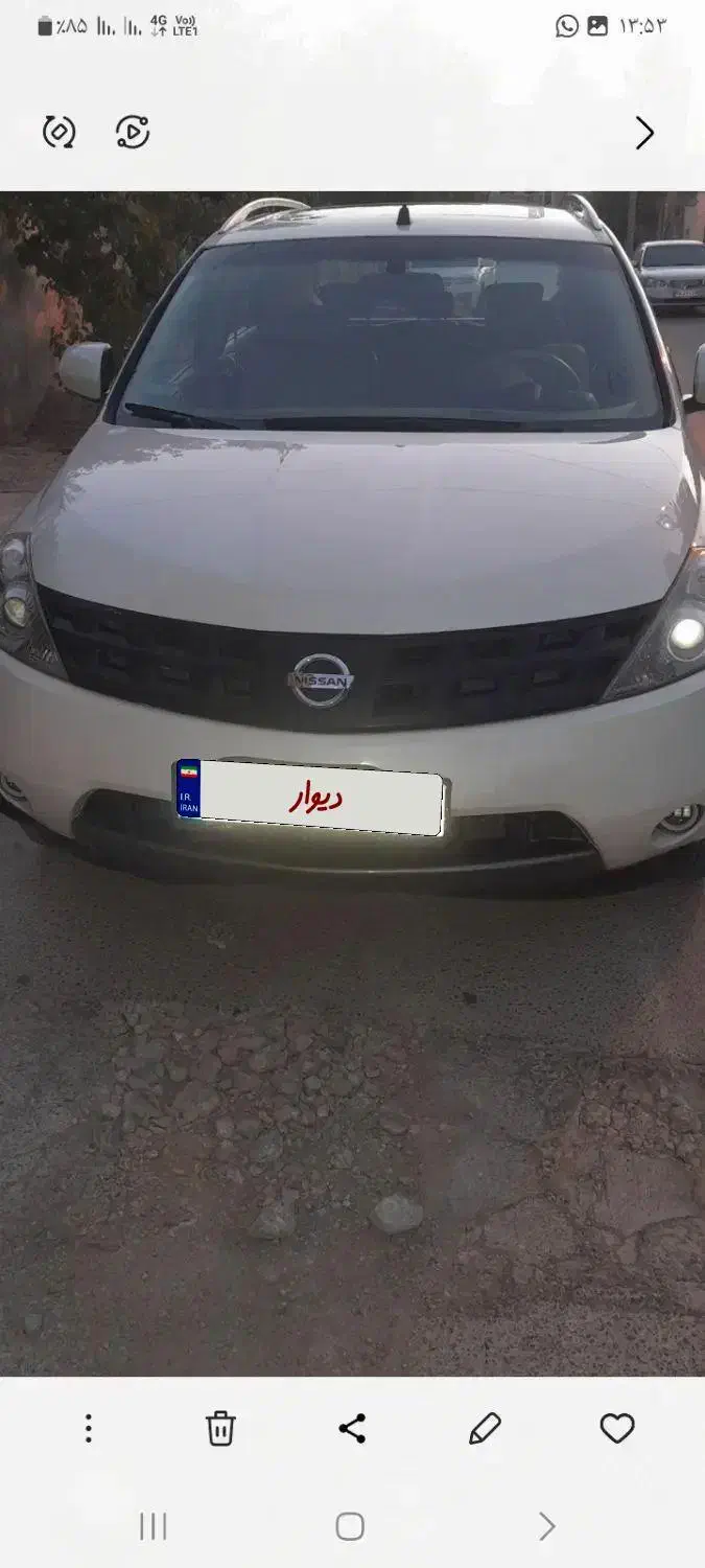 فروش نیسان مورانو|خودرو سواری و وانت|یاسوج, |دیوار