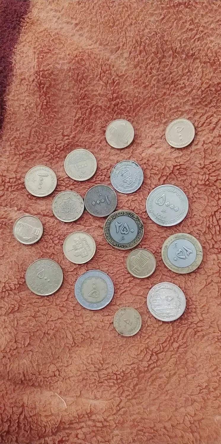 انواع سکه|کلکسیون سکه، تمبر، اسکناس|شاهین دژ, |دیوار