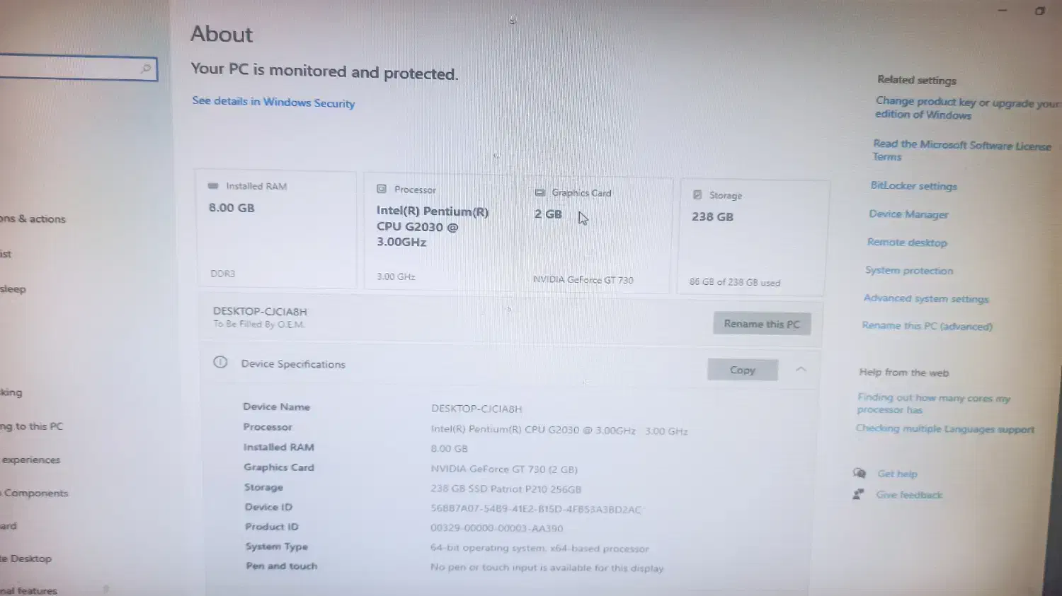 فروش کیس کامل کامپیوتر سالم|رایانه رومیزی|خوانسار, |دیوار