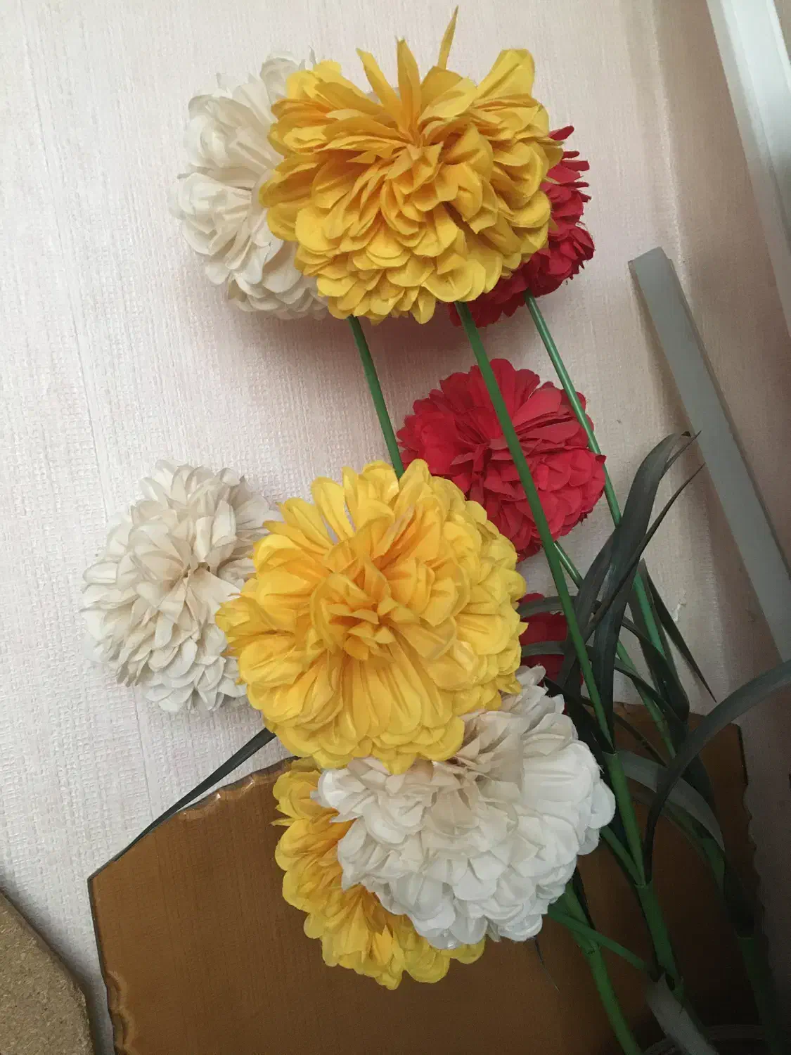 گل با گلدان|گل مصنوعی|کرج, برغان|دیوار