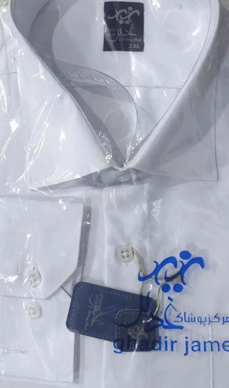 پیراهن سفید مردانه نو (۲XL)|لباس|کیش, |دیوار
