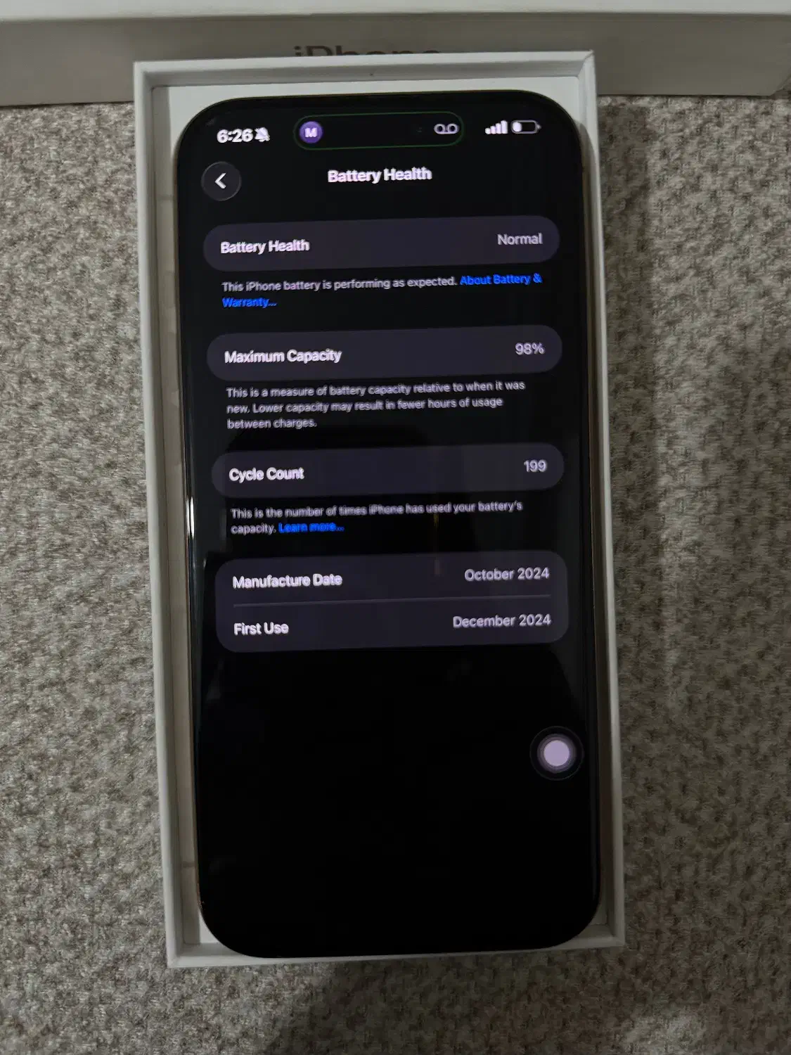 اپل آیفون 16 پرومکس 256 رجیستر شده|موبایل|ری, دولت‌آباد|دیوار