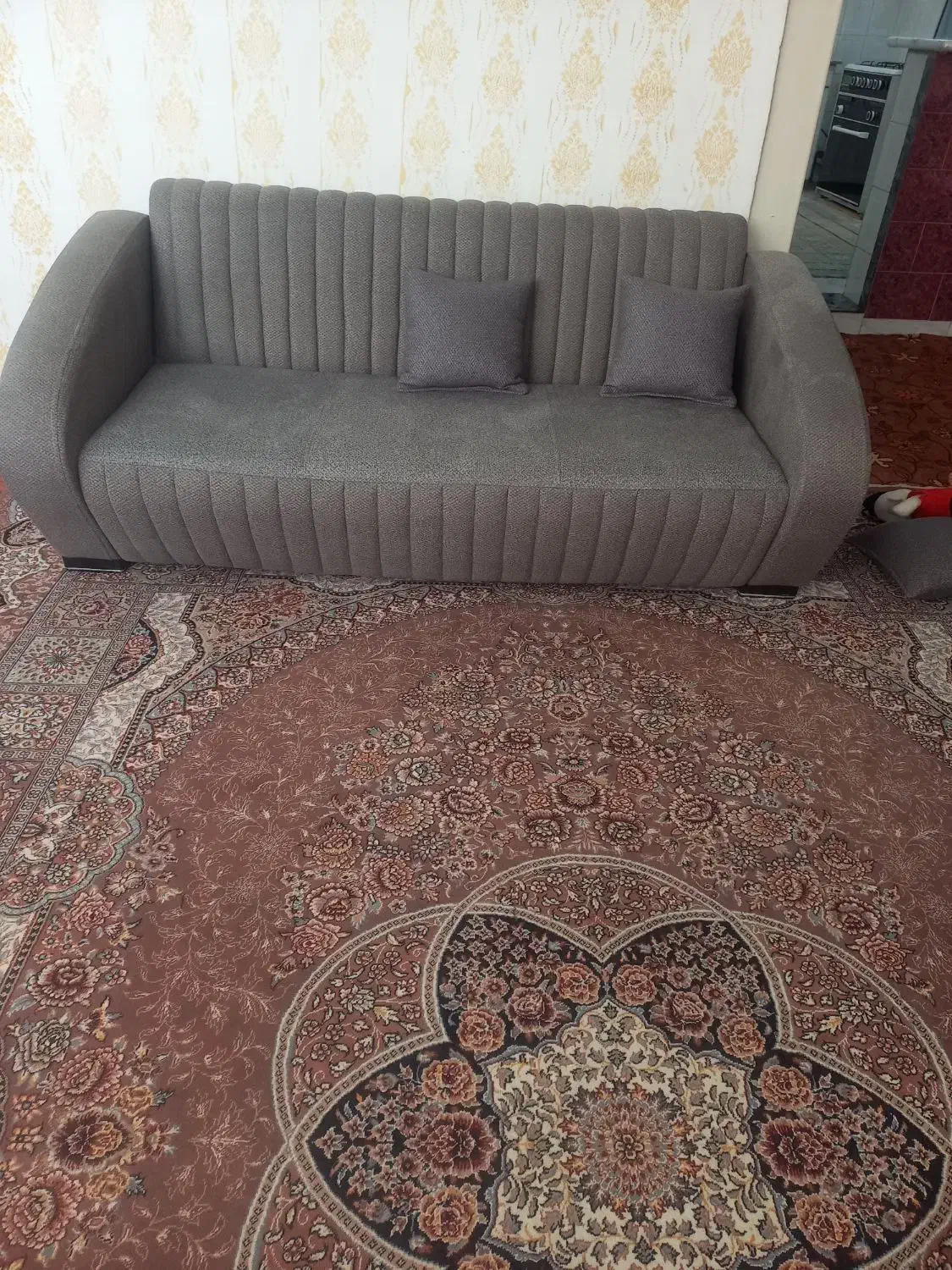 مبل سه نفره نو|مبلمان خانگی و میز عسلی|ری, شهرک نظامی|دیوار