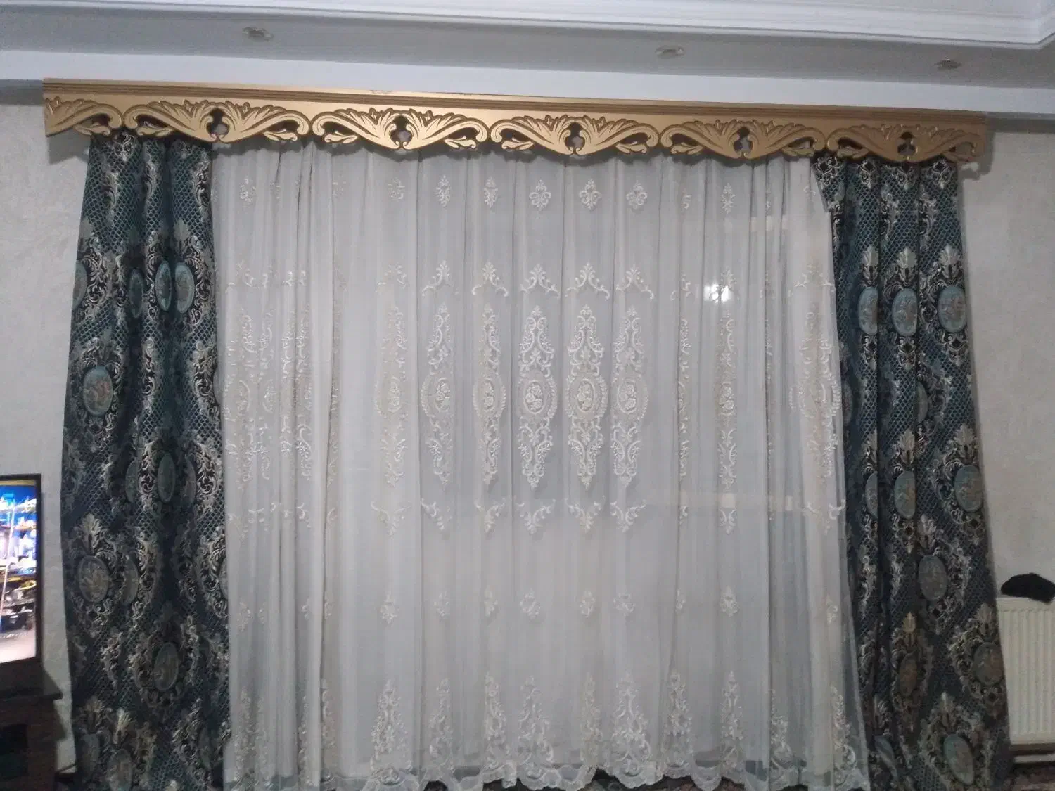 دوعددوالون خوشگل وشیک|پرده، رانر، رومیزی|تهران, کیانشهر|دیوار