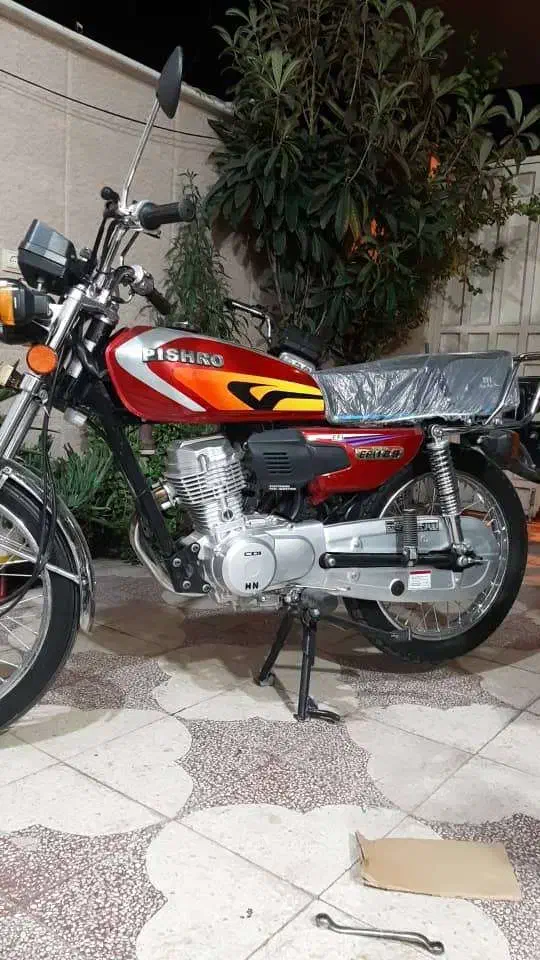 پیشرو ۱۲۴ سی سی ۱۴۰۳|موتورسیکلت|چهاردانگه (تهران), |دیوار