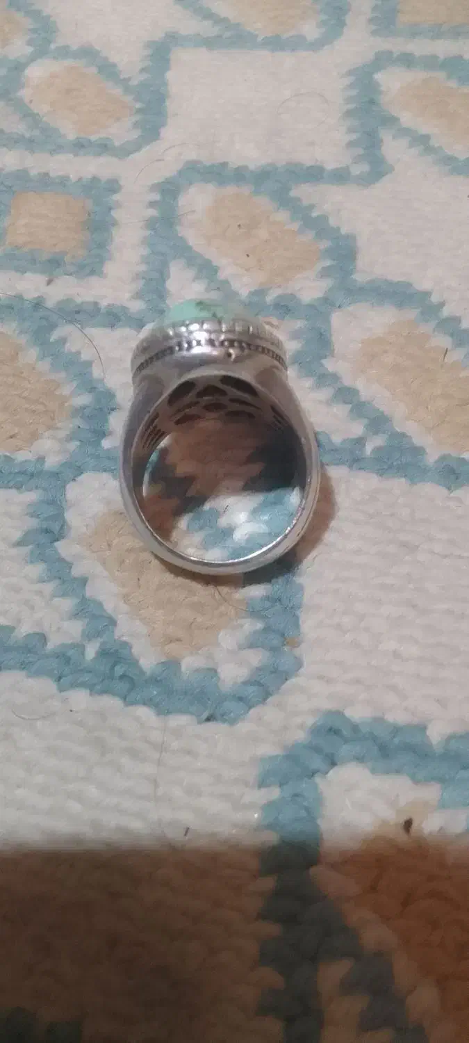 انگشتر فیروزه نیشابور رکاب دست ساز|جواهرات|سمنان, |دیوار