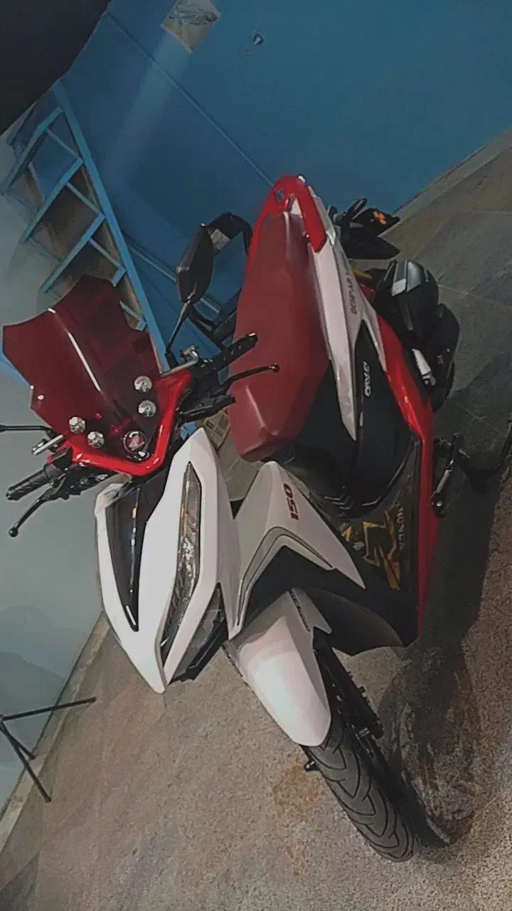 کلیک1404بهپر ۱۵۰ خشک (،چک،معاوضه با هندا و تریل)|موتورسیکلت|مشهد, توس (بلوار توس)|دیوار