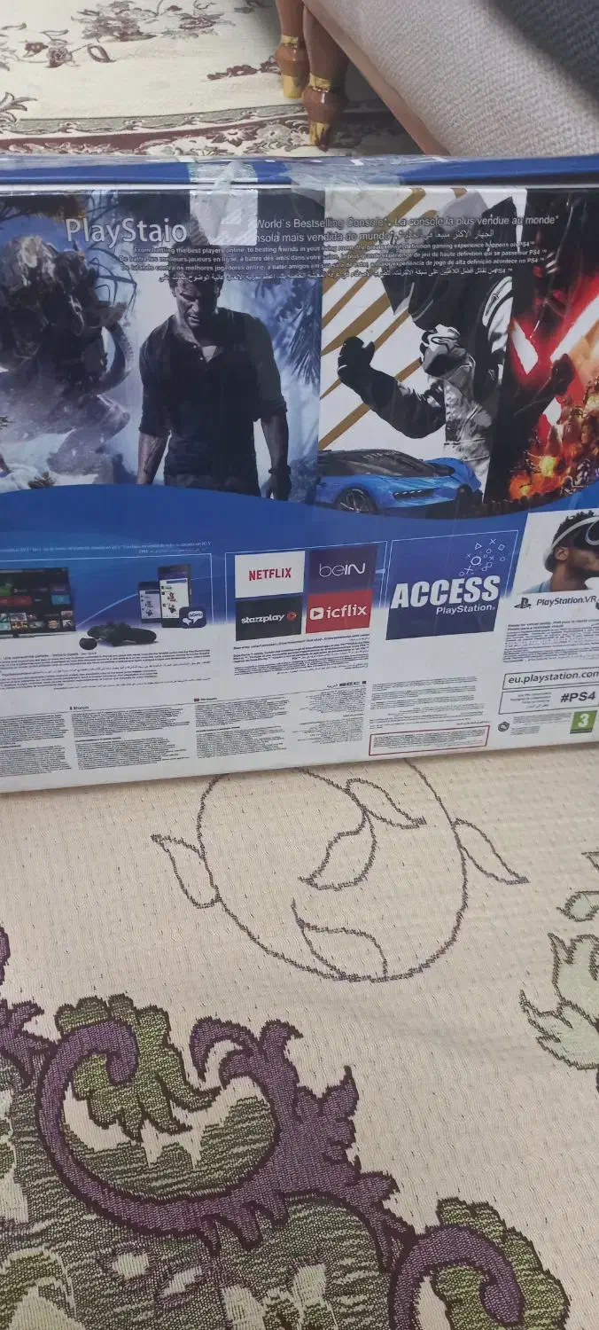 ps4اسلیم ۱ترا اکانتی سالم بهمراه جعبه ومتعلقات|کنسول، بازی ویدئویی و آنلاین|خشکبیجار, |دیوار