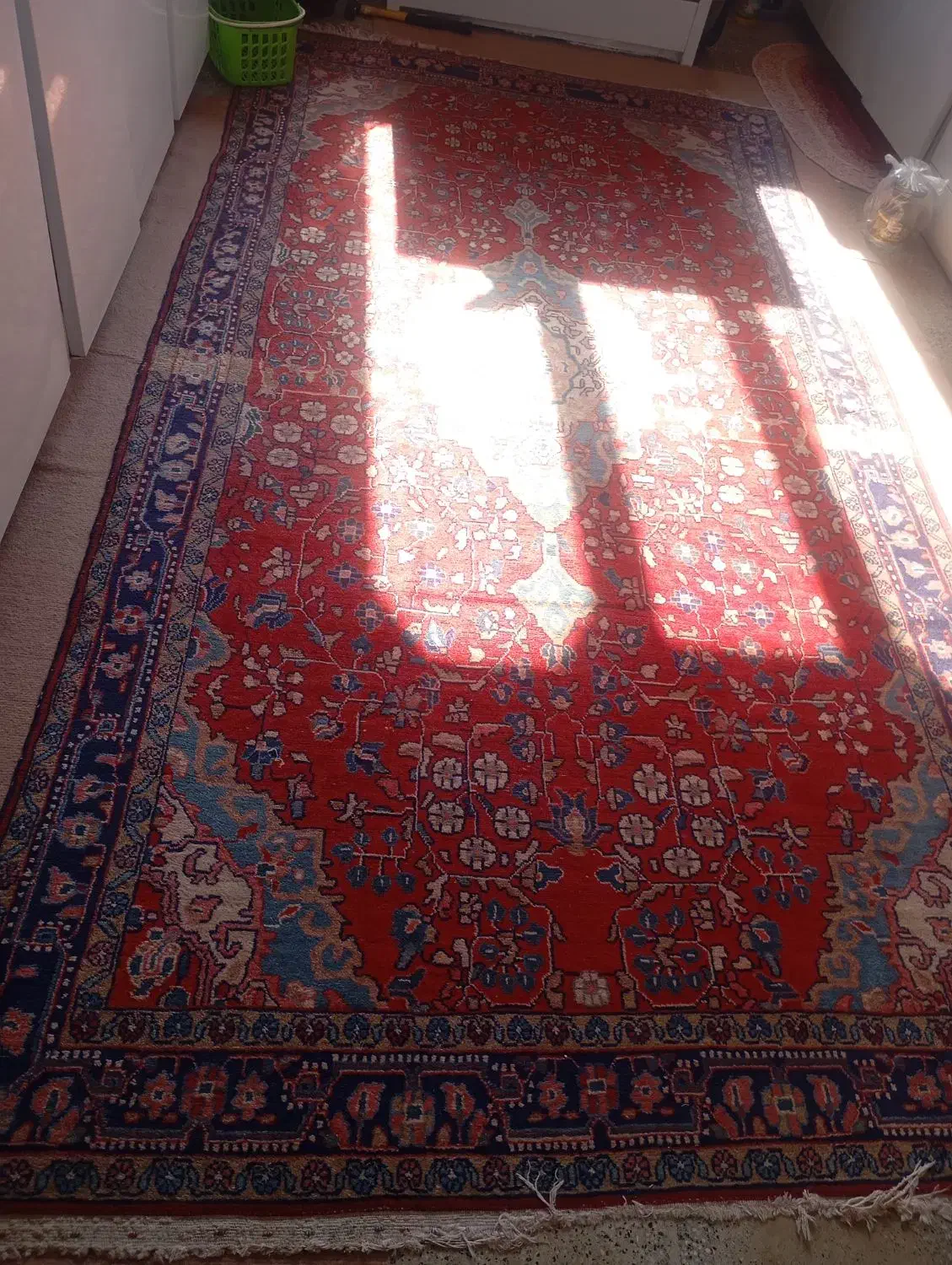 قالی دستباف قدیمی|فرش|مریوان, |دیوار