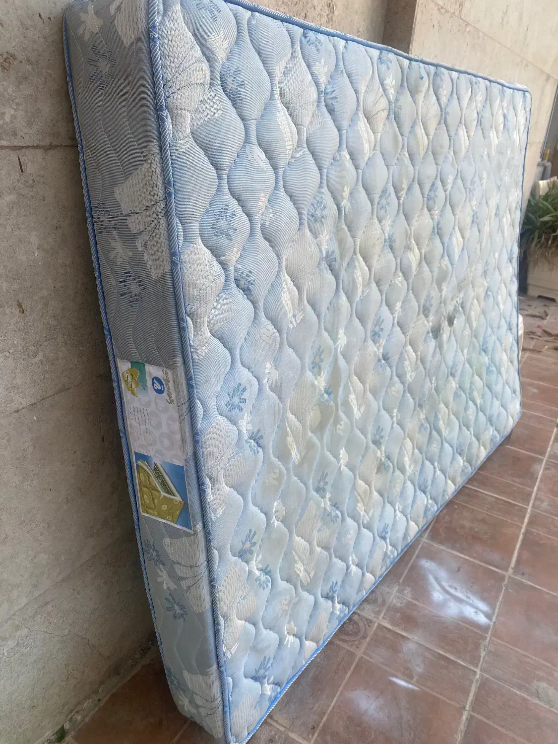 تشک دونفره طبی فنری رویا مدل ارام|تشک تختخواب|کیش, |دیوار