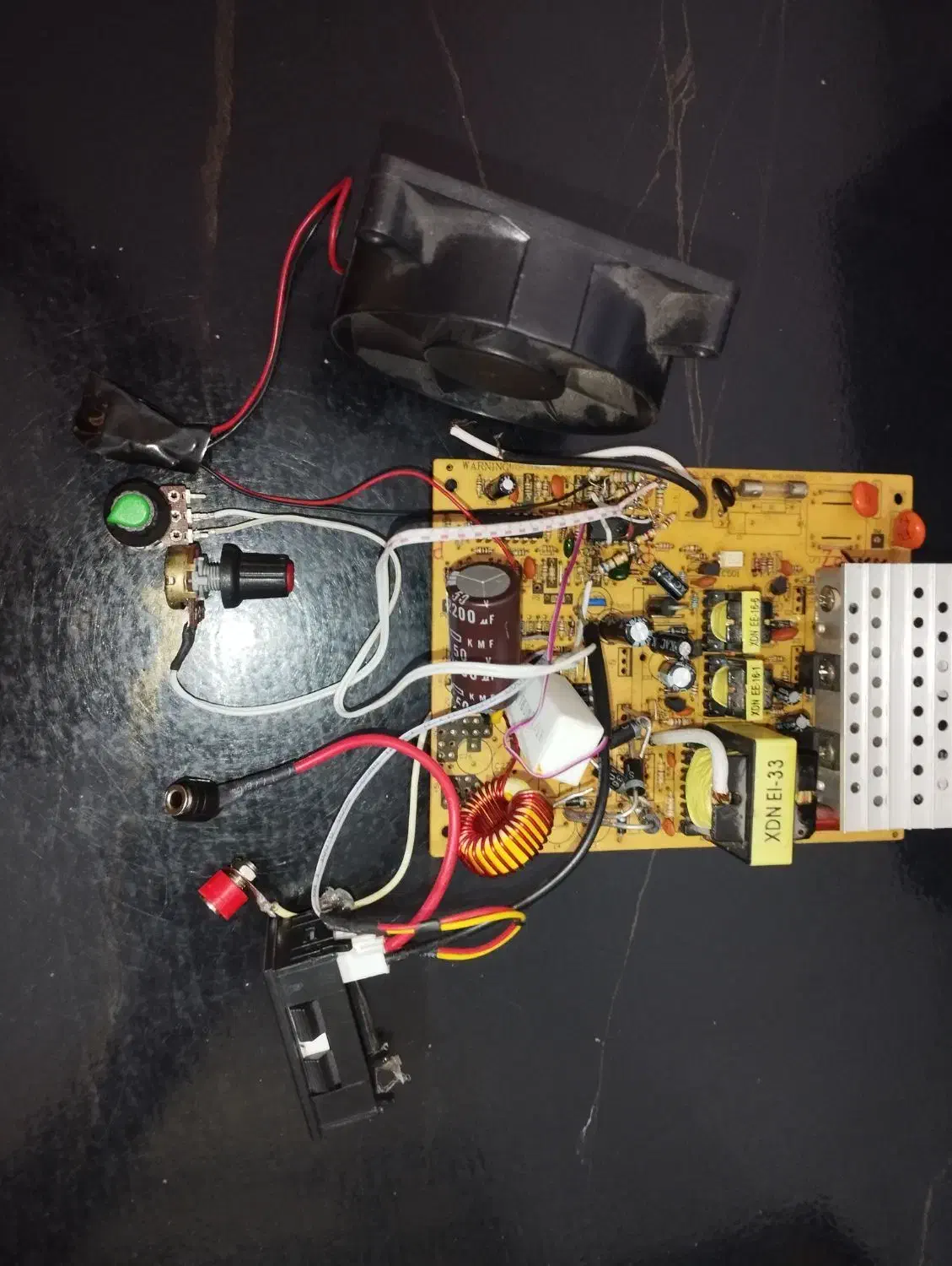 برد منبع تغذیه 0تا40ولت و 0تا20آمپر|قطعات و لوازم جانبی رایانه|کرمان, |دیوار