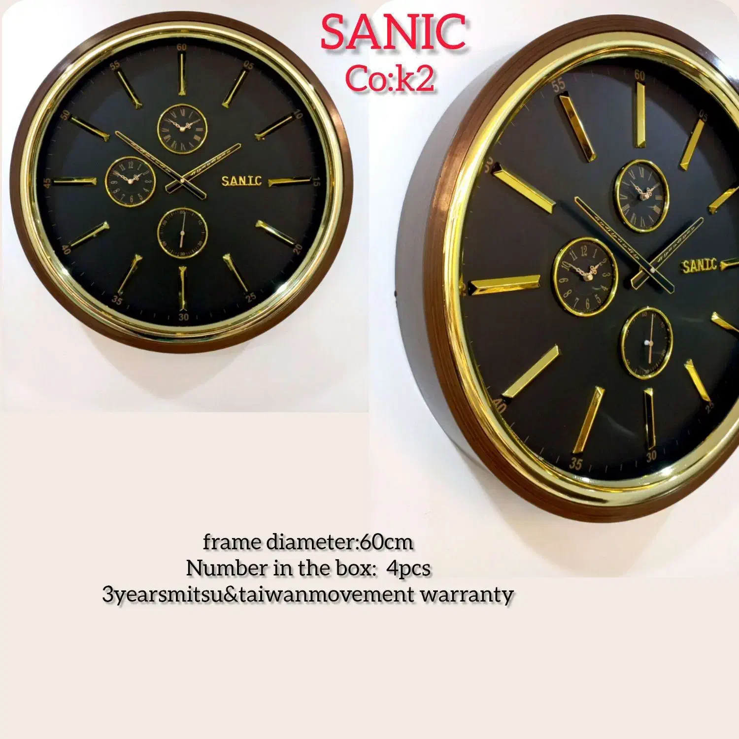 ساعت K2|ساعت دیواری و تزئینی|قیامدشت - خاورشهر, |دیوار