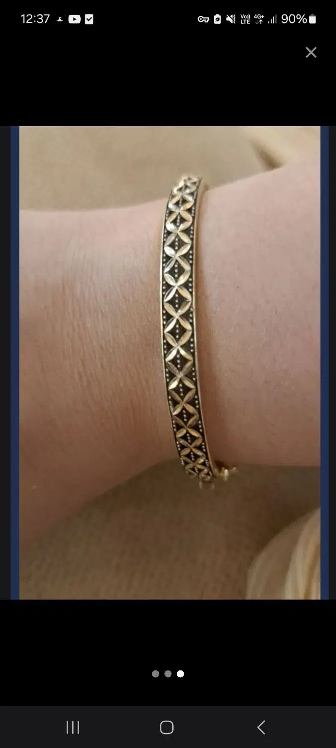 دستبند سیاه قلم|جواهرات|ساوه, |دیوار