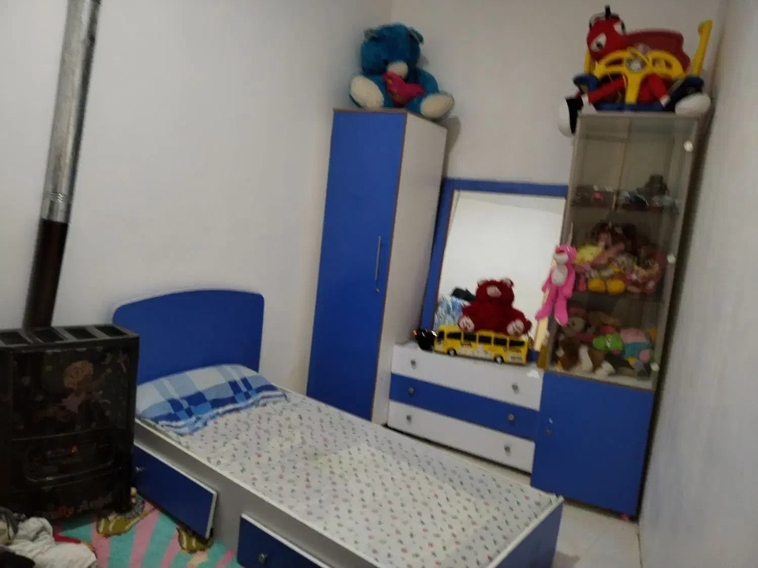 سرویس تخت نوجوان بدون ایراد|تخت و سرویس خواب|اشنویه, |دیوار