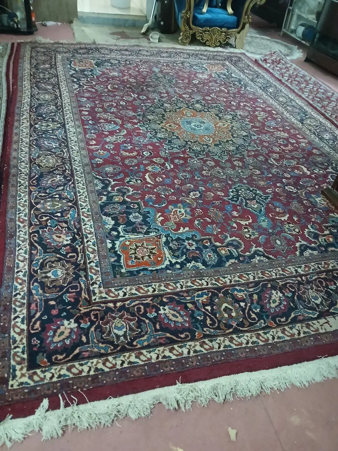 فرش ۹ متری دستبافت|فرش|فردیس, شهرک ۱۱۰|دیوار