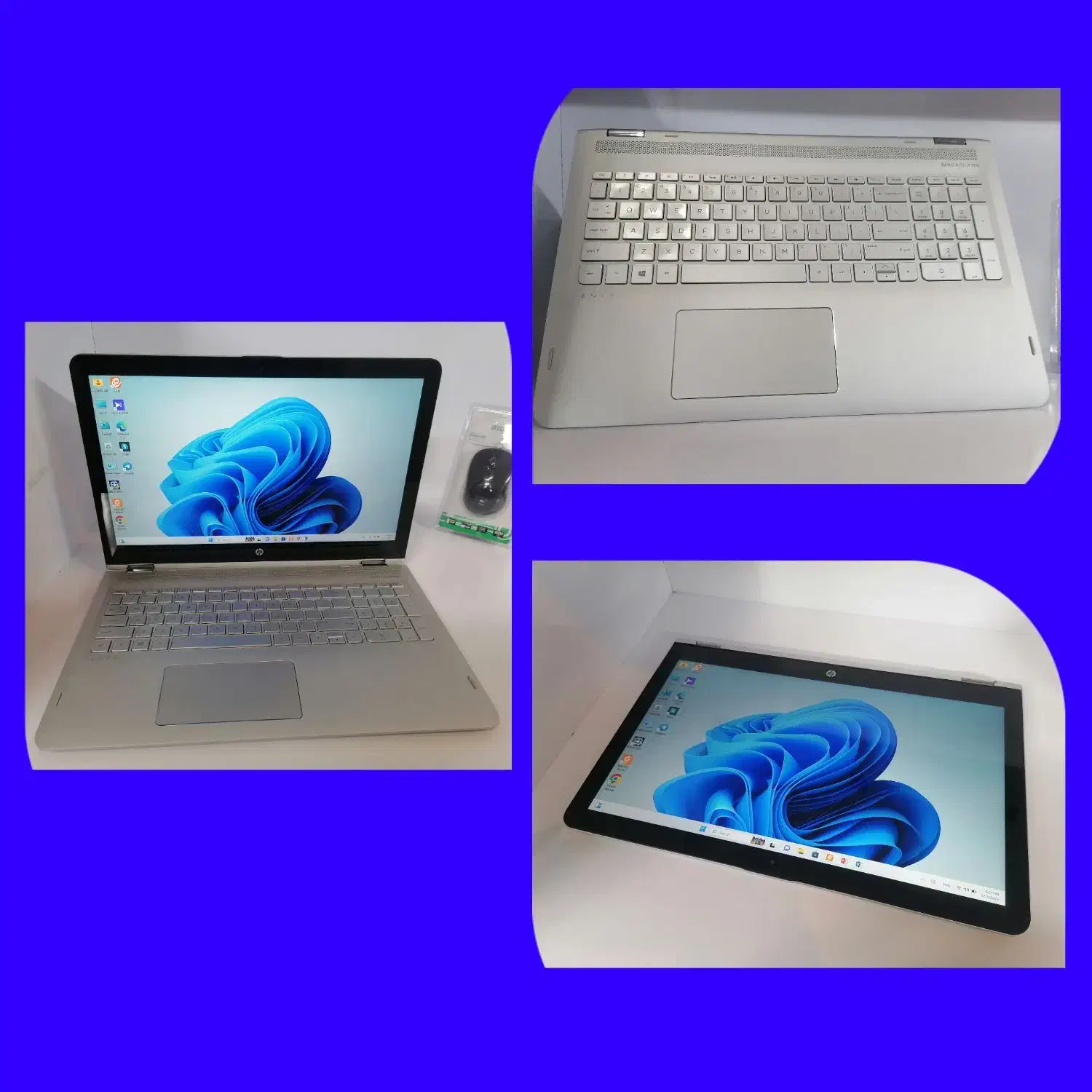 لپتاپ تاچ ۳۶۰ i7 رم 16 هارد 512SSD|رایانه همراه|شیراز, فرگاز|دیوار